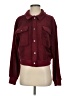 Thread & Supply 100% Polyester Burgundy Jacket Size S - photo 1