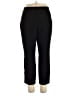 Investments Solid Black Active Pants Size 16 - photo 1