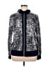 Chico's Print Blue Jacket Size XL (3) - photo 1