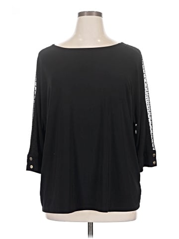 Jones New York Signature 3/4 Sleeve Top (view 1)