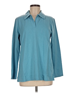 Lands' End Long Sleeve Polo