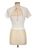 Atelier Ivory Short Sleeve Top Size L - photo 2