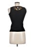 Cache 100% Cotton Black Sleeveless T-Shirt Size M - photo 2