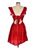 Shein 100% Polyester Hearts Red Cocktail Dress Size M - photo 2