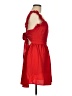 Shein 100% Polyester Hearts Red Cocktail Dress Size M - photo 4