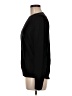 Zara 100% Lana Wool Black Wool Pullover Sweater Size M - photo 5