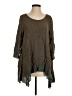 Umgee Brown 3/4 Sleeve Top Size S - photo 1