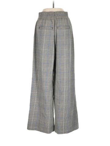 Madewell Carley Wide-Leg Pants in Plaid (view 2)