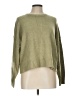 Express Solid Green Pullover Sweater Size L - photo 1