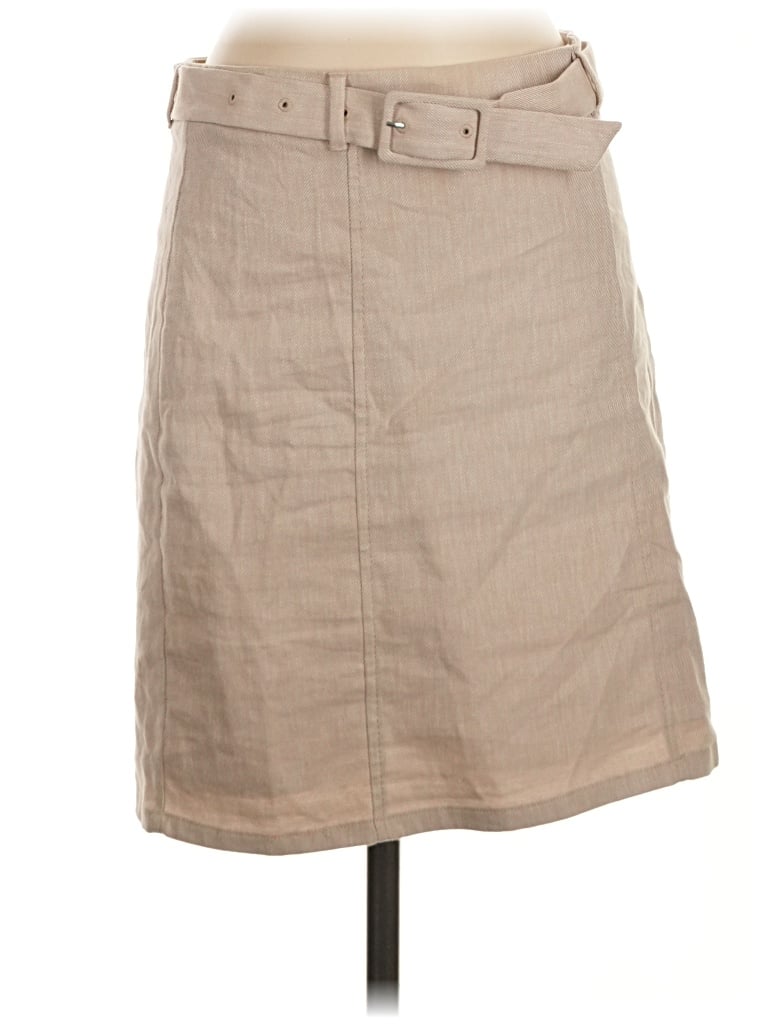 Pre-owned Ann Taylor Loft Casual Skirt In Tan