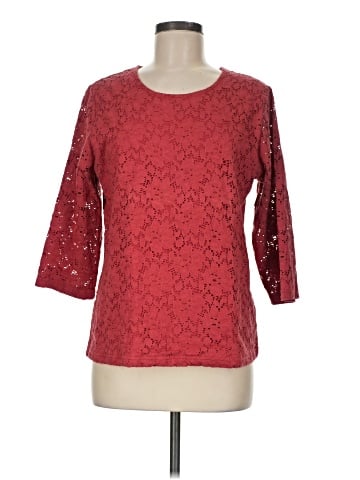 Norm Thompson 3/4 Sleeve Top (view 1)