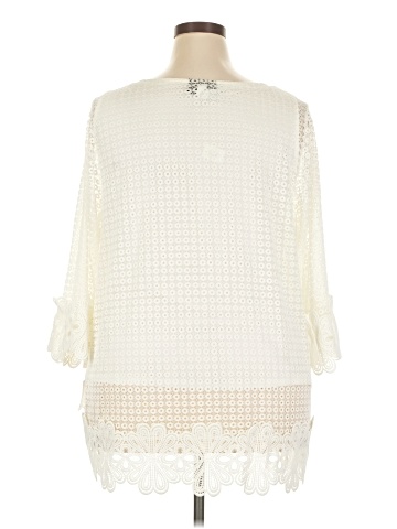 Alfani 3/4 Sleeve Blouse (view 2)