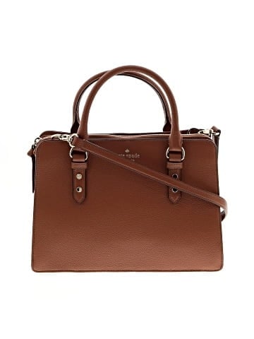 Kate Spade New York Leather Satchel (view 1)