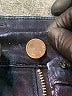 Blank NYC Chevron-herringbone Blue Jeans Size 24 waist - photo 8
