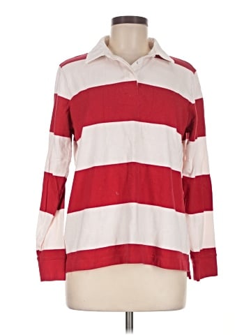 Lands' End Long Sleeve Polo (view 1)