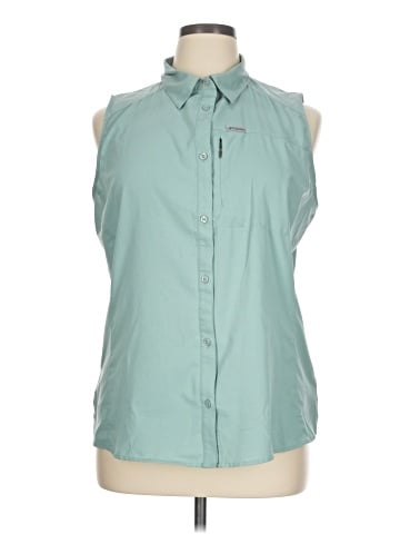 Columbia Sleeveless Button-Down Shirt (view 1)