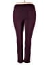 Style&Co Solid Burgundy Casual Pants Size 18 - photo 2