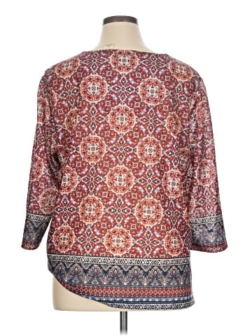 Alfred Dunner 3/4 Sleeve Blouse (view 2)