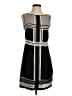 Max Studio 100% Polyester Graphic Black Casual Dress Size S - photo 1