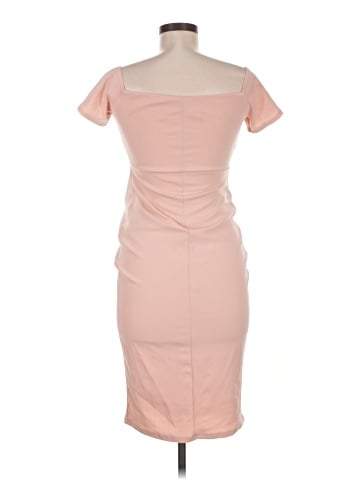 Pink Blush Cocktail Dress (view 2)