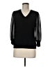 Adrianna Papell Black Pullover Sweater Size M - photo 1