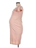 Pink Blush Tan Cocktail Dress Size M - photo 5