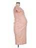 Pink Blush Tan Cocktail Dress Size M - photo 4