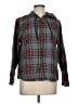 L.L.Bean 100% Cotton Plaid Gray Cardigan Size L - photo 1