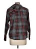 L.L.Bean 100% Cotton Plaid Gray Cardigan Size L - photo 2
