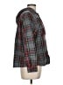 L.L.Bean 100% Cotton Plaid Gray Cardigan Size L - photo 4