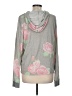 Just Be... Floral Gray Pullover Sweater Size M - photo 2