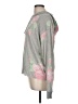 Just Be... Floral Gray Pullover Sweater Size M - photo 5