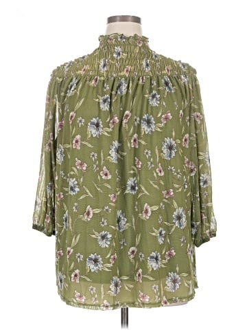 Cato 3/4 Sleeve Blouse (view 1)