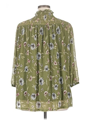 Cato 3/4 Sleeve Blouse (view 2)