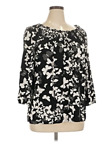 Talbots 3/4 Sleeve Blouse (view 1)