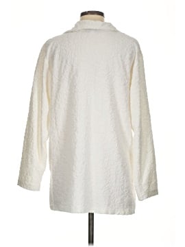 Diane von Furstenberg Long Sleeve Button-Down Shirt (view 2)