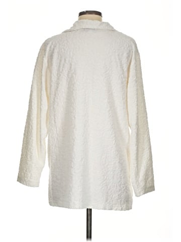 Diane von Furstenberg Long Sleeve Button-Down Shirt (view 2)