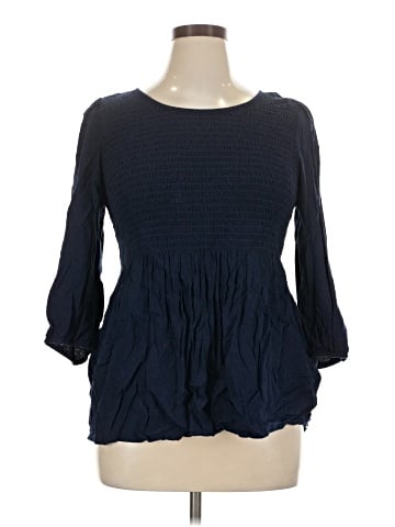 Croft & Barrow 3/4 Sleeve Blouse (view 1)