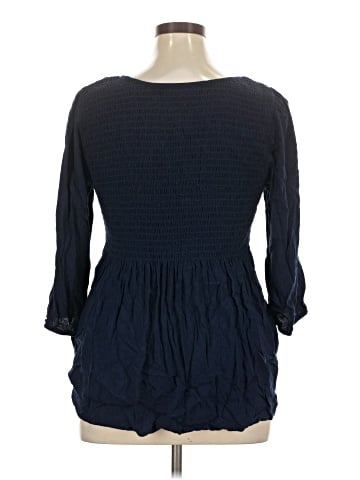Croft & Barrow 3/4 Sleeve Blouse (view 2)