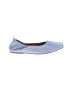 Clarks 100% Leather Solid Blue Flats Size 10 - photo 1