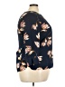 Daniel Rainn 100% Polyester Blue 3/4 Sleeve Blouse Size XXL - photo 4