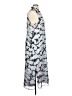 CAbi 100% Polyester Print Silver Casual Dress Size XL - photo 4