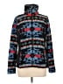 Chaps 100% Polyester Blue Zip Up Hoodie Size L - photo 1