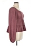 Altar'd State Burgundy Long Sleeve Top Size L - photo 4