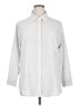 Unbranded Stripes Gray 3/4 Sleeve Button-Down Shirt Size XL (estimated) - photo 1