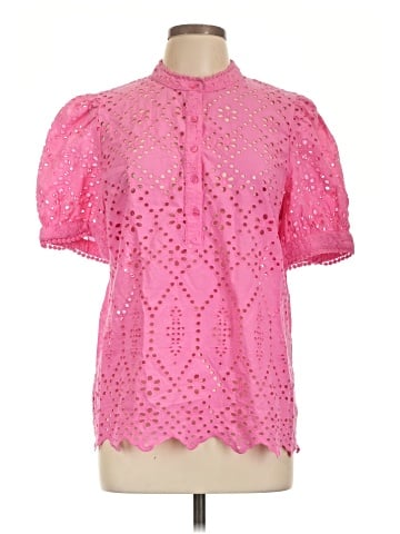 Crown & Ivy Short Sleeve Blouse (view 1)
