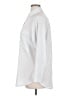 Unbranded Stripes Gray 3/4 Sleeve Button-Down Shirt Size XL (estimated) - photo 5
