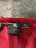 Unbranded Solid Burgundy Formal Skirt Size 14 - photo 4