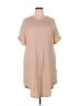Unbranded Solid Tan Casual Dress Size 3XL - photo 1