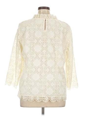 Talbots 3/4 Sleeve Blouse (view 2)